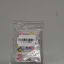 156PCS Fingerboard Repair Kit -Includes Case & Tools-Mini Finger Skateboard Parts Include 14 Multicolors Trucks & 48 Multicolour Bearingless Wheels & 60 Screws & 30 Nuts & 4 Screwdriver