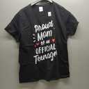 Proud Mom of an Official Teenager 13th Birthday 13 Years Old T-Shirt S