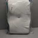 Osteo Cervical Pillow for Neck Pain Relief, Hollow Design Odorless Memory Foam Pillows with Cooling Case, Adjustable Orthopedic Bed Pillow for Sleeping, Support for Side Back Sleepers (Queen(25.5*16.5*5.2/4.1 inches), White)