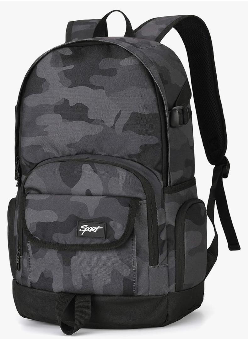 rickyh style School Backpack Travel Bag for Men & Women Lightweight College Back Pack with Laptop Compartmen