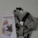 Momcozy Baby Carrier with Hip Seat, 2-in-1 Forward-Facing Carry for Active Babies, Detachable Hands-Free Carrier up to 44lbs, Breathable Infant Carrier Fits Waist Sizes up to 45 Inches, AirMesh Grey