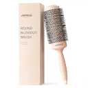 AIMIKE Round Brush for Blow Out, Extra Long Round Hair Brush w/Nano Thermal Ceramic & Ionic Tech, for Blow Drying & Styling, Curling and Shine  Barrel 2.1 inch