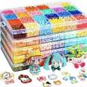 26000 48-Color 2.6mm Fuse Beads Set, Includes All Tools, Suitable for Craft Enthusiasts