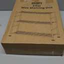 Storage Shelves - 3 Tier Shelf Organizer, Heavy Duty Garage Shelving Unit with Leveling Feet, Stable Metal Shelves Organizer for Pantry, Kitchen and Closet, 33.0" W x 12.6" D x 30.4" H, Black