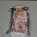 Enjoyin 12'' Baby Doll in Gift Box with Pink Cloths, Pacifier, 13''x13'' Microfabric Blanket, and Feeding Bottle. Gift Idea for Ages 3+