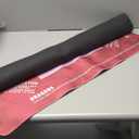 Aucuda Mahjong Mat Noise Reducing with Rules, 33.5x33.45 Inch Non-Slip American Mah Jongg Table Set Cover with Travel Bags, Thanksgiving Poker Card Games Board Waterproof, 2025 Version (Pink).