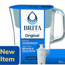 Brita™ Original Pitcher and Dispenser Replacement Filters, 6 Cups