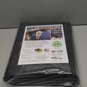 Drymate Jumbo Dog Playpen Mat (60x74), Super Absorbent, Waterproof, Slip-Resistant, Machine Washable, Reusable Puppy Pad for Training, Whelping, Housebreaking, Incontinence, Crate, Kennel (USA Made) (Charcoal)