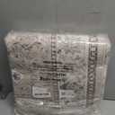 Hallway Washable Runner Rug - 3x6 Kitchen Rugs Entryway Rug Runner Vintage Soft Floor Mat Non Slip Indoor Farmhouse Carpet for Bathroom Living Room Bedroom (3 X 6, Beige)