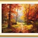 Art Shoppe Framed Print Wall Art, Vintage Wall Décor for Living Room, Bedroom, Office, High-Resolution Image on Premium Art Paper, 3/4" Frame with Plexiglass Front, Ready to Hang, 17"x21"