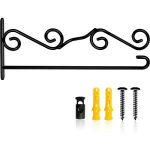 NQ Garden Flag Wall Hanger for Outside,Garden Flag Holder,Mailbox Flag Holder,Banner Hanger for Decoration Ideal for Flag with Width Smaller Than 13.8"(1 Pack)