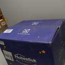 Hobestluk 4ft Bean Bag Chairs for Adults Large Beanbag Chair with Chevron Plush Fur Cover Big Bean Bag Chair for Living Room Bedroom Dorm Office - White (44 x 44 x 24)