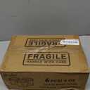 DRKIO 6 Pack Glass Baby Food Storage Containers - 4 Oz Baby Food Jars with Lids Baby Food Maker Microwave Dishwasher Freezer Safe 100% Leak Proof BPA Free Reusable