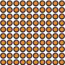 ( Pack of 100 ) TMH 3/ 4 Inch Mount Amber LED Clearance Button Marker lights Side LED marker lights for trailer Truck RV Car Bus Van 12V DC