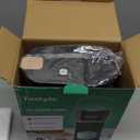 Single Serve One Cup Coffee Maker, for K Cups and Grounds, Mini Coffee Maker with Portable Handle, 6 to 12 Oz Brew Size, for Travel, Camping, Office, RV and Dorm, 120V, Black and Gold