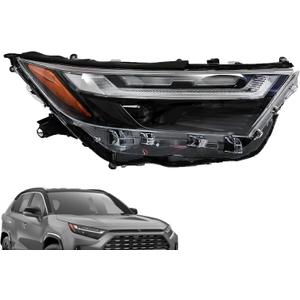 1 Pack Headlight Right Assembly Suit Replacement for Rav4 2022-2023