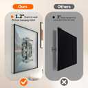 1.2" Ultra Slim TV Wall Mount for 43-90 Inch TVs,Tilt +3/-15 Level Adjustment Thin Low Profile Full Motion Bracket, Dual Swivel Articulating Arms with Tilt Fits 12"/16" Studs Max VESA 600x500mm