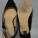 Rilista Women's Slingback Kitten Heels Closed Pointed Toe Wedding Party Dress Pumps Shoes (8)