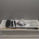 72" Large Smart Ceiling Fan with Light Remote Control via WiFi Alexa,6-Speeds Quiet DC Motor,Dimmable,Indoor Outdoor Black Ceiling Fan for Living Room,Patio,Dual Finish 7 Blades