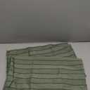 JELLYMONI Pillowcases Standard Size Green 2 Pack Boho Striped Bed Pillow Covers 20x26in Polyester Envelope Pillow Shams Tufted Bohemian Textured (Pillows are not Included)