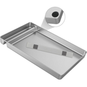 Stainless Steel Reusable Litter Tray Compatible with Petsafe-Scoop Free Self-Cleaning Cat Litter Box - Non Slip Rubber- Stainless Steel Will Never Absorbs Odor, or Stains, 4.5LB Bag Of Crystal Clear Cat Litter