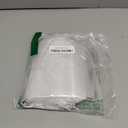 HRX Package 30pcs White Organza Wine Bags, Sheer Mesh Wine Gift Pouches Bottle Covers Dresses Drawstring for Christmas