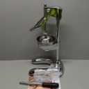 Moongiantgo Commercial Manual Juicer, Hand Press Citrus Juicer Extractor with 2 Reusable Fruit Bags, Easy To Clean, Fruit Squeezer Juicer Machine for Pomegranate Orange Lime Lemon