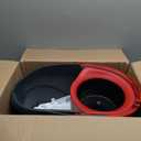 O-Cedar EasyWring Microfiber Spin Mop, Bucket Floor Cleaning System, Red, Gray, Standard