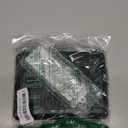 WallarGe Atomic Clock with Indoor Outdoor Temperature - 8.5'' Digital Clock Battery Operated, Self-Setting, 4 Time Zones, DST (Carbon Black)