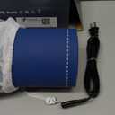 Warming Mat for Food Extra Large 32"x15", Electric Silicone Food Warmer Trays for Chafing Dishes & Buffet,Portable Countertop Food Warmers for Parties, 7-Level Temp 8-Hour Timer Blue