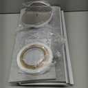 Forestchill Portable Air Conditioner Window Vent Kit with Insulation Foam Panels, Adjustable AC Vent Seal Kit with Mesh Guard for 5" Diameter Exhaust Hose, Insulates Heat & Reduces Noise from Outside