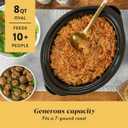 Crock-Pot Large 8-Quart Programmable Slow Cooker with Auto Warm Setting Black Stainless Steel