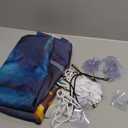 Halloween Garage Door Cover Decorations 7x16FT Large Witch Backdrop Banner Photo Graveyard Pumpkin Skull Black Cat for Home Party Outdoor Yard Holiday Wall Decorations