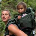 Vandra Forest - Scandinavian Hiking Baby Carrier Backpack - Gravity Lock Hard-Shell Frame - Nest Child Carrier for Toddler & Kids - Dust Bag, Alu Tag & More Included