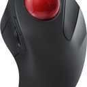 Nulea Wireless Ergonomic Trackball Mouse, Rechargeable, Bluetooth Rollerball Mouse, 44mm Index Finger Trackball, 5 Adjustable DPI, Compatible with PC, Laptop, Mac