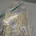 WILLBOND 37 Pieces Rhinestone Letter Stickers Large Glitter Alphabet Crystal Number Self Adhesive Bling Stickers Iron on Letters for Art Crafts Clothing DIY Decors(Gold, White,1.97 Inch)