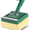 Grill Brush Bristle Free with Scraper,22" Long Steam Grill Brush for Outdoor Grill,Replaceable Cleaning Head,Ideal BBQ Gifts for Men Dad