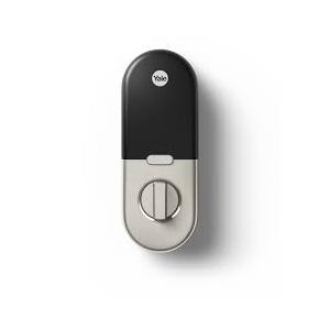 Google Nest x Yale Lock - Tamper-Proof Smart Lock for Keyless Entry - Keypad Deadbolt Lock for Front Door - Satin Nickel