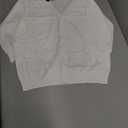 Women's 2025 Cropped Cardigan 3/4 Sleeve Lightweight Crochet Shrug Hollowed-Out Knit Sweater Tops, S, White