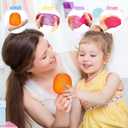 Squishy Fidget Toys Stress for Kids and Adults, Super Solid Squeeze Ball, Sensory for Stress Relief, Birthday, Easter Basket Stuffers and Party Favors(Orange)