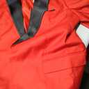 TUXBURNTXZ Black and Red Suit for Men Tuxedo Suit Slim Fit Double Breasted Suit XL