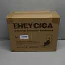 EHEYCIGA 2-Pack Cat Scratcher, 25.6 Inch L-Shaped Cardboard Scratch Pad for Indoor Cats, Vertical Cat Scratching Board with Ball Toy, Furniture Protector, Reversible Design for Double Life, Large (Brown)