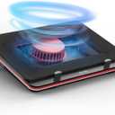 GT500 Powerful Turbo-Fan (5000 RPM) Laptop Cooling Pad with Infinitely Variable Speed,Seal Foam for Rapid Cooling Gaming Laptop,13-17.3inch Laptop Cooler with 3-Port USB Hub (V1(Hub))