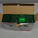 Motel Mouse Humane Mouse Traps No Kill Live Catch and Release 4 Pack - Reusable, Easy to Use & Clean, No Touch Release, Sensitive Includes Cleaning Brush, Instruction Manual & Video - Mousetrap Indoor (Regular Green)