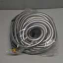 Garden Hose 50ft, Heavy Duty Stainless Steel Water Hose with 10 Functional Nozzles, No Kink, Lightweight and Flexible, Easy to Use and Store, Strong and Sturdy, Suitable for Yard and Lawn
