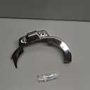 Motorcycle Engine Interface Cover Fit for Harley Softail 2018-2024 (Excludes Fat Boy Breakout FXDR) Aluminum Transmission Shroud Chrome