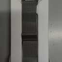 Stainless Steel Milanese Loop Compatible with Apple Watch 38mm 40mm 41mm 42mm 44mm 45mm 46mm, 20MM Width Magnetic Replacement Band for Women Men, Adjustable Metal Clasp Strap for iWatch Series 11 10 9 8 7 6 5 4 3 2 1 SE