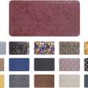 Mabel Home Anti Fatigue Floor Mat- 3 Size(20x32 & 20x39 & 24x70),16 Colors - Standing Desk Mat-Kitchen Floor Mat-Stain ResistantHome Non-Slip Bottom, Extra Soft (Red, 20" x 32")