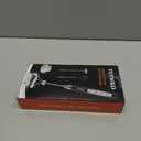 YUSWKO Black Handheld Milk Frother Wand for Coffee, Rechargeable Electric Whisk with 3 Heads 3 Speeds Drink Mixer Coffee Frother For Latte, Cappuccino, Hot Chocolate, Egg