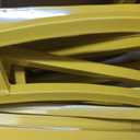 Gold Wedding Flower Arch Stand – 2-Pack Curved Half Arch Backdrop Frames (6.6 ft & 7.9 ft) for Ceremony, Proposal, Bridal Shower, Garden Party – Metal Event Frame for Floral & Balloon Decorations
